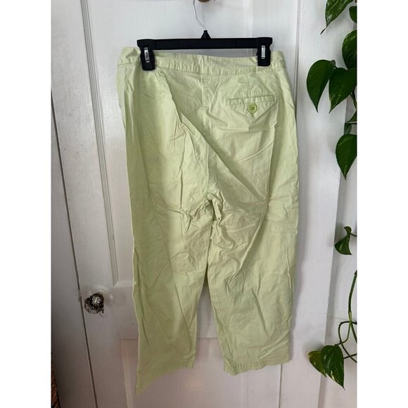 LL bean women’s size 12 regular green pants - Picture 7 of 9